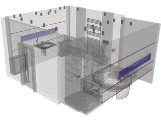 Bathroom 3D Model preview