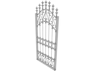 Iron Gate 3D Model preview
