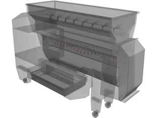 Grape Destemmer 3D Model preview