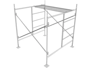 Scaffolding 3D Model preview