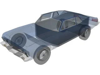 Chevrolet Nova SS (1972) 3D Model preview