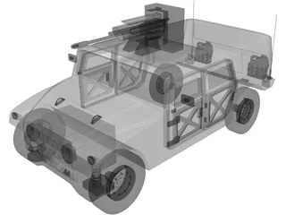 Hummer 3D Model preview
