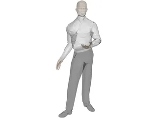 Man 3D Model preview