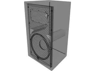 JBL Venue Sound Club Speaker 3D Model preview