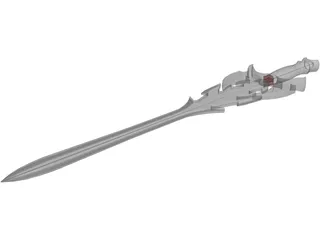 Master Sword 3D Model preview