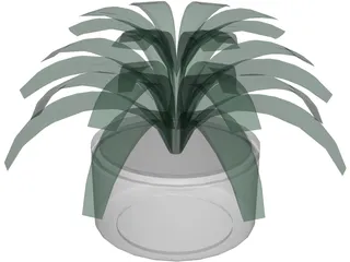 Houseplant 3D Model preview