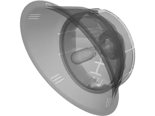 Headlight 3D Model preview
