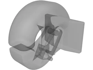 Pentel Hitch 3D Model preview