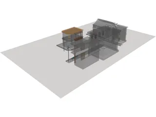 Buildings 3D Model preview