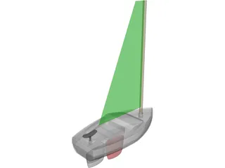 Vacuum Formed Model Boat 3D Model preview