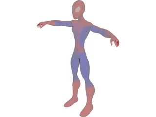 Spider-Man 3D Model preview