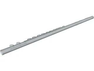 Flute 3D Model preview