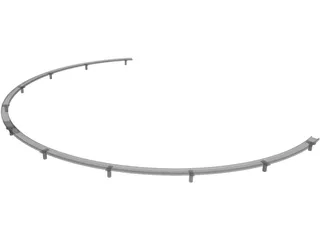 Beltway Road 3D Model preview