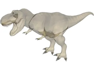 Gentlest Tyrannosaurus 3D Model preview