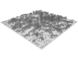 City 3D Model preview