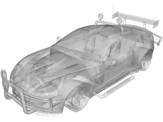 Aston Martin Road Warrior 3D Model preview