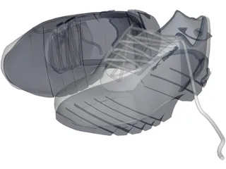 Boots Reebok 3D Model preview