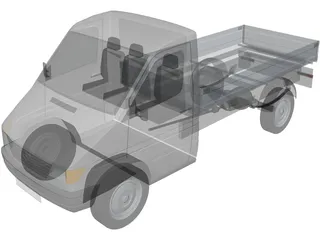 Mercedes-Benz Truck 3D Model preview