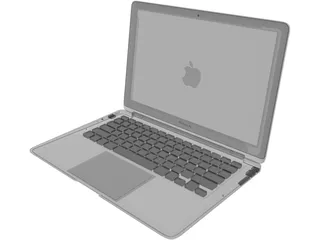 Apple MacBook Air 3D Model preview