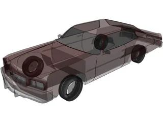 Chevrolet Caprice (1975) 3D Model preview