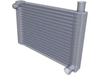Radiator 3D Model preview