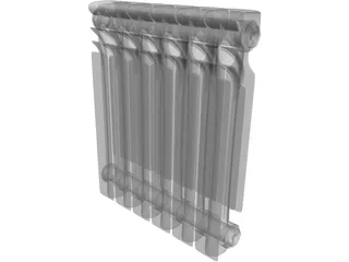 Radiator 3D Model preview