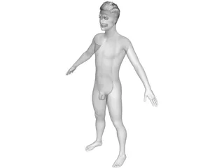 Male 3D Model preview