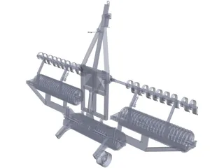 Cambridge Roller 3D Model preview
