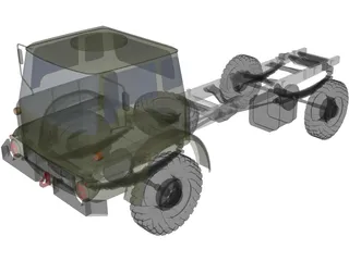 Bedford MJ 3D Model preview