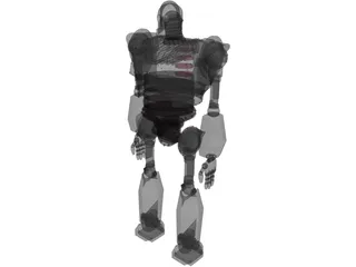 Iron Giant 3D Model preview