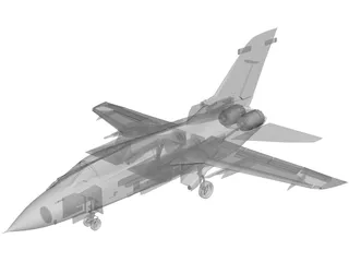 RAF Tornado GR4 3D Model preview
