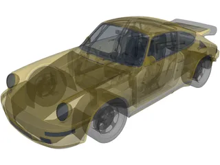 RUF CTR Yellowbird 3D Model preview