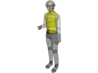Man 3D Model preview
