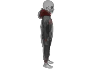Mannequin Child 3D Model preview