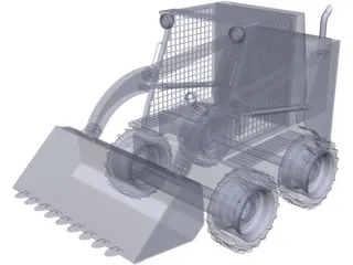 Bobcat 3D Model preview