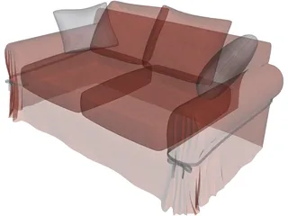 Couch 3D Model preview