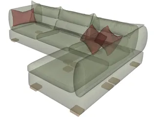 Sofa 3D Model preview