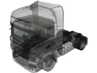 Scania R440 3D Model preview