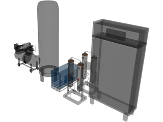 Ozone Generator 3D Model preview