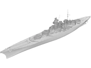 SMS Grosser Kurfurst 3D Model preview
