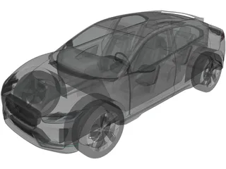 Jaguar I-Pace Concept 3D Model preview