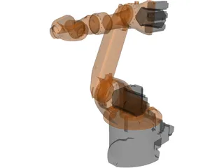 Kuka KR 16 Robot 3D Model preview