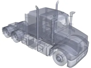 Mack Superliner 3D Model preview