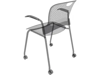 Herman Miller Caper Chair 3D Model preview