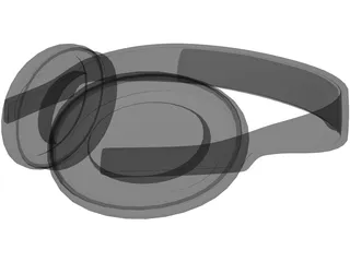 Sennheiser HD202 3D Model preview