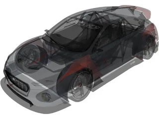 Hyundai RN30 Concept 3D Model preview