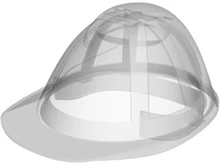 Security Helmet 3D Model preview