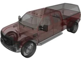 Ford F-450 Super Duty 3D Model preview