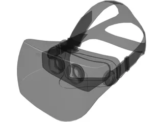 VR Goggles 3D Model preview