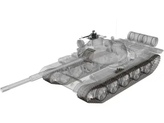 T62A 3D Model preview